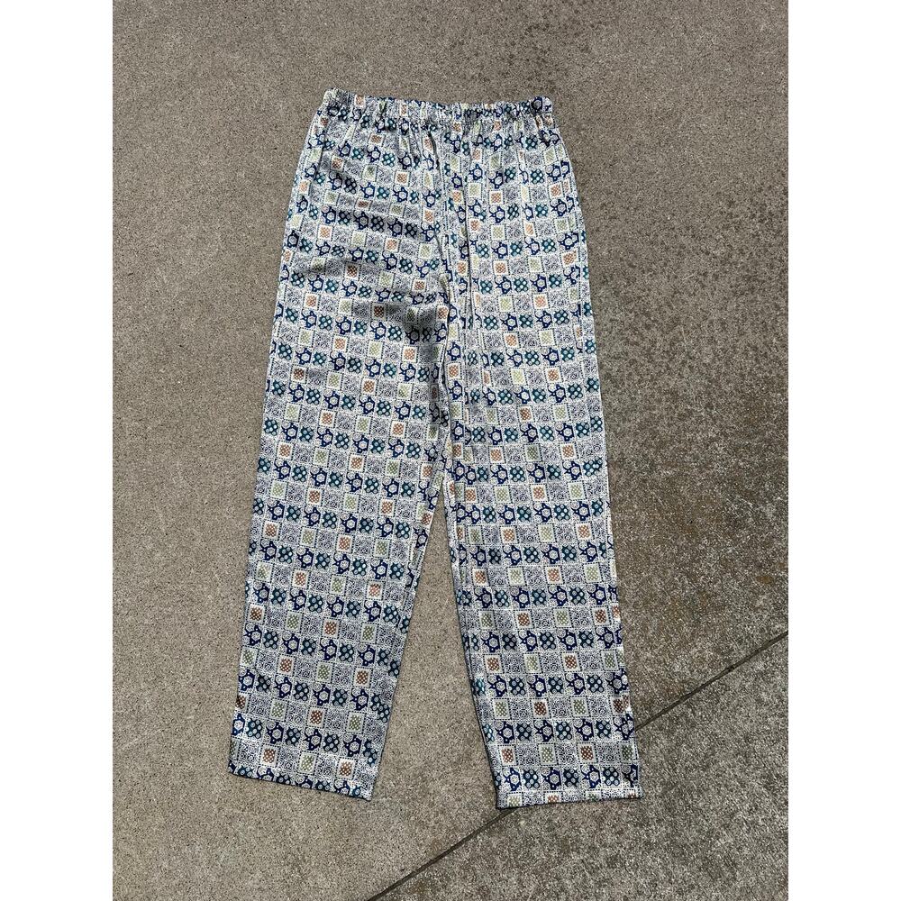 Secret Treasures S Boho Coastal Grandmother‎ Y2K Patterned Trousers Loungewear